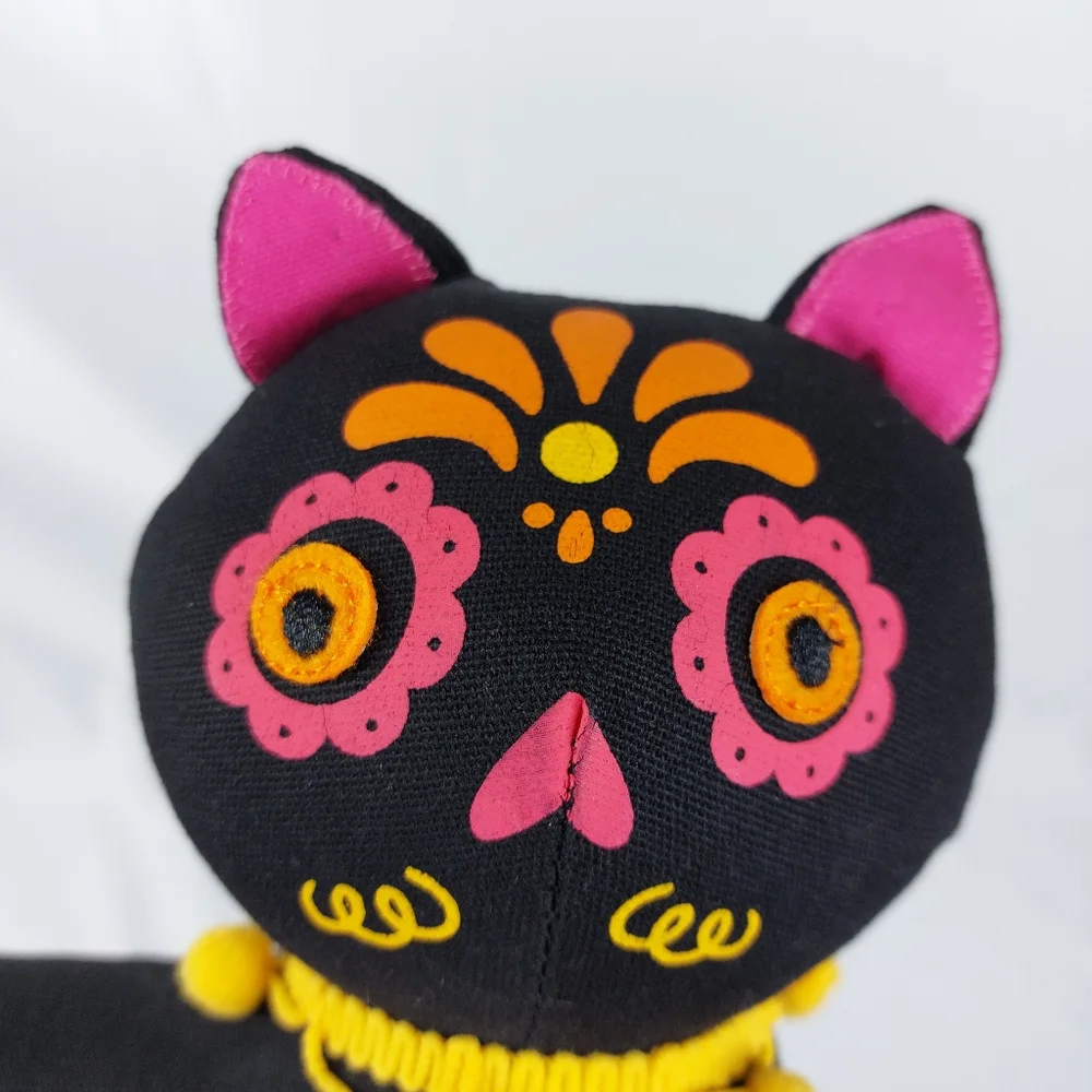 Target Flavia Drago Dia De Los Muertos Calavera Cat Stuffed Toy DOD Decor